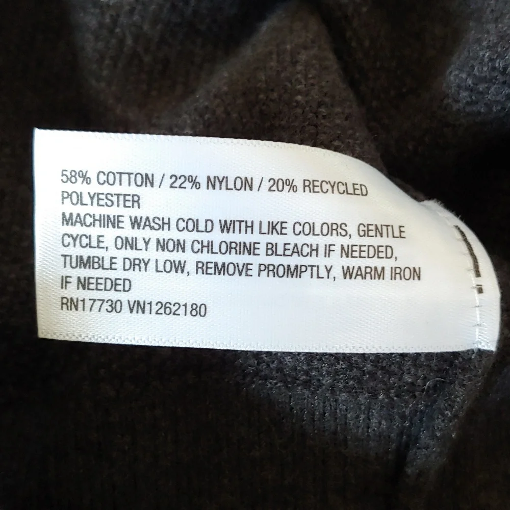 NWT Goodfellow & Co Men's 1/4 Zip Lightweight Pullover Sweater Grey Size S